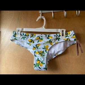 Victoria's Secret Malta Cheeky Hipster Bottom - Lemon Print